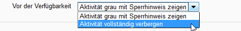 ausgrauen