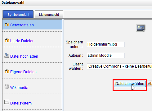 Bild einfügen