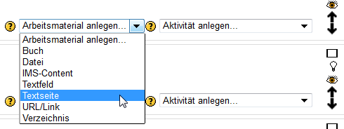 Textseite